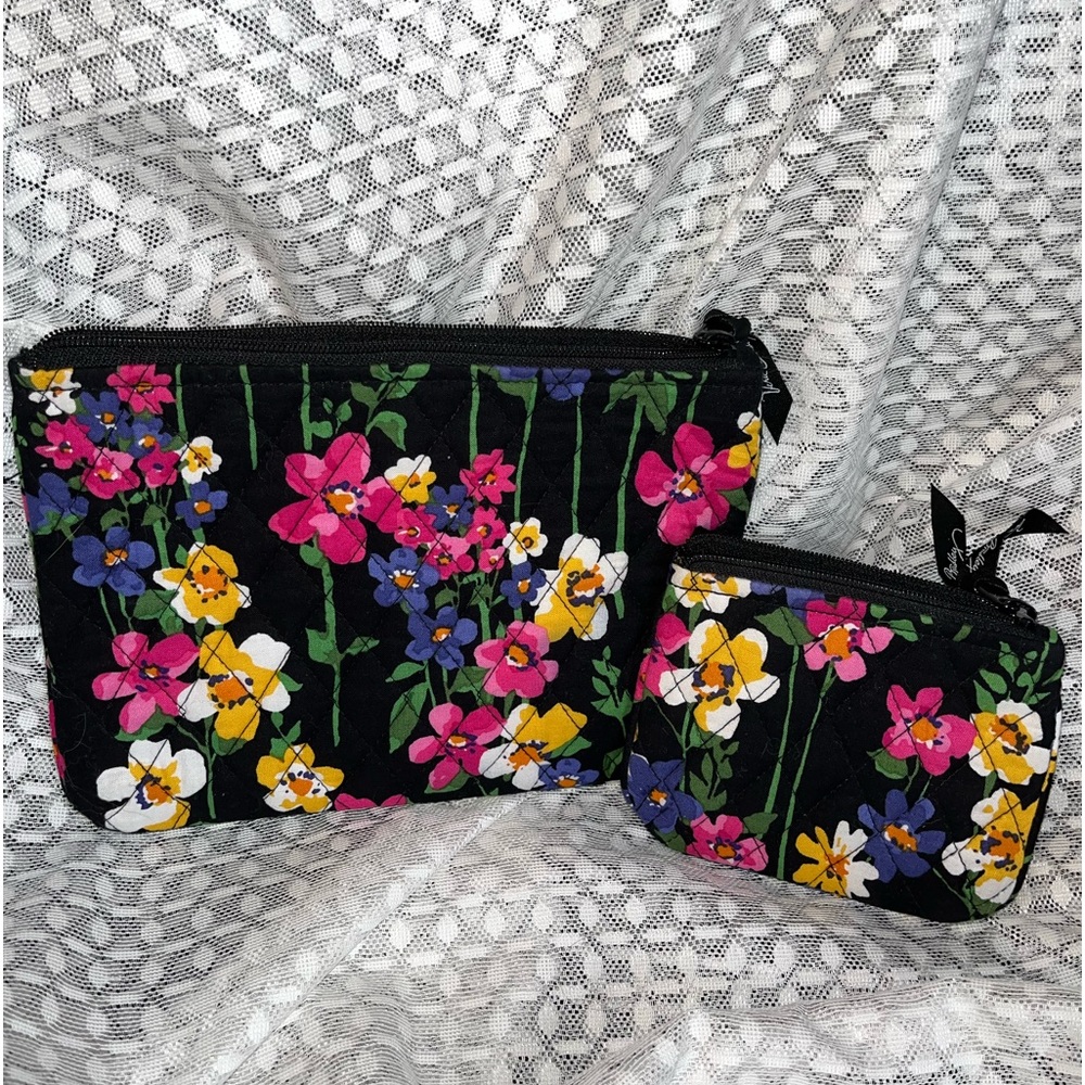 Vera Bradley Makeup Pouch and Coin Purse